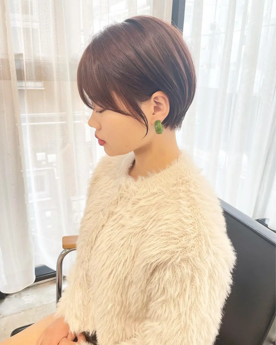 ショート カラー 【ショートカット 美髪矯正】今井隆太のヘアスタイル