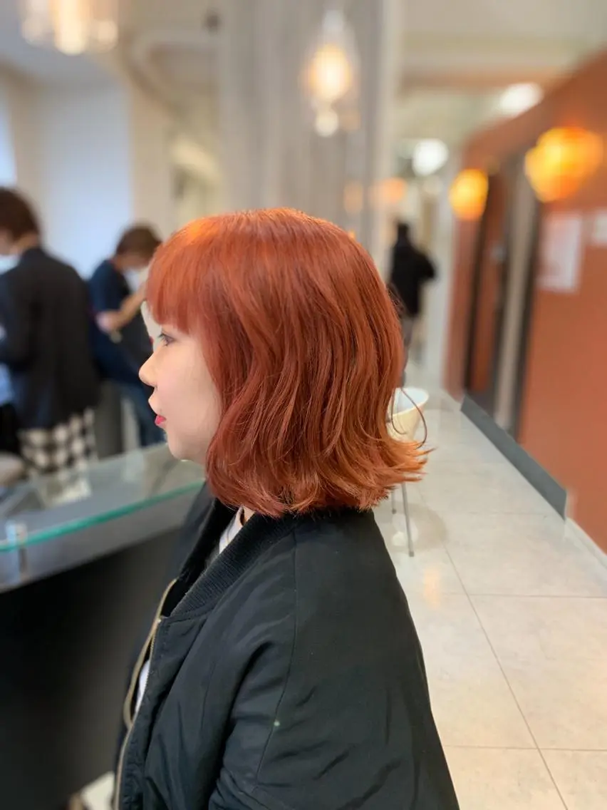 ミディアム カラー 國井 慎吾のヘアスタイル