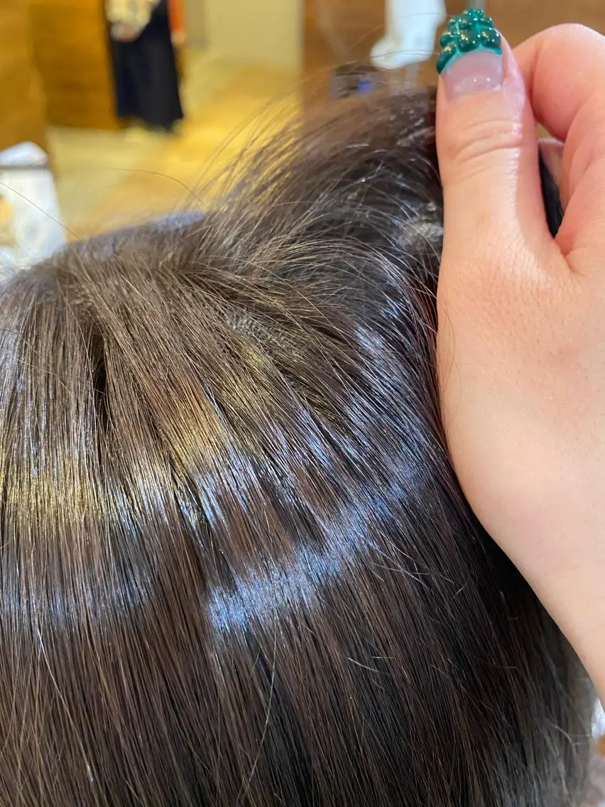 セミロング カラー niconail 🧣ayu 📍烏山のネイルデザイン