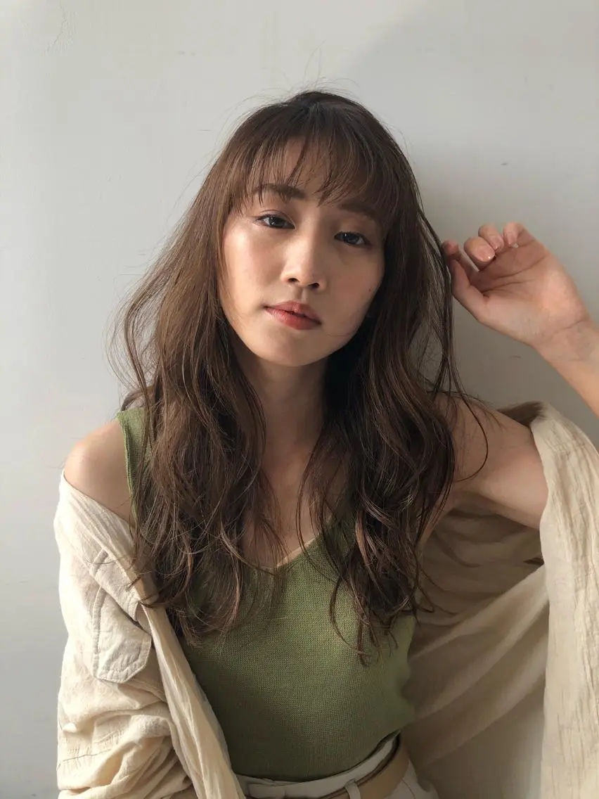 ロング 片山美穂 心斎橋・なんばのヘアスタイル