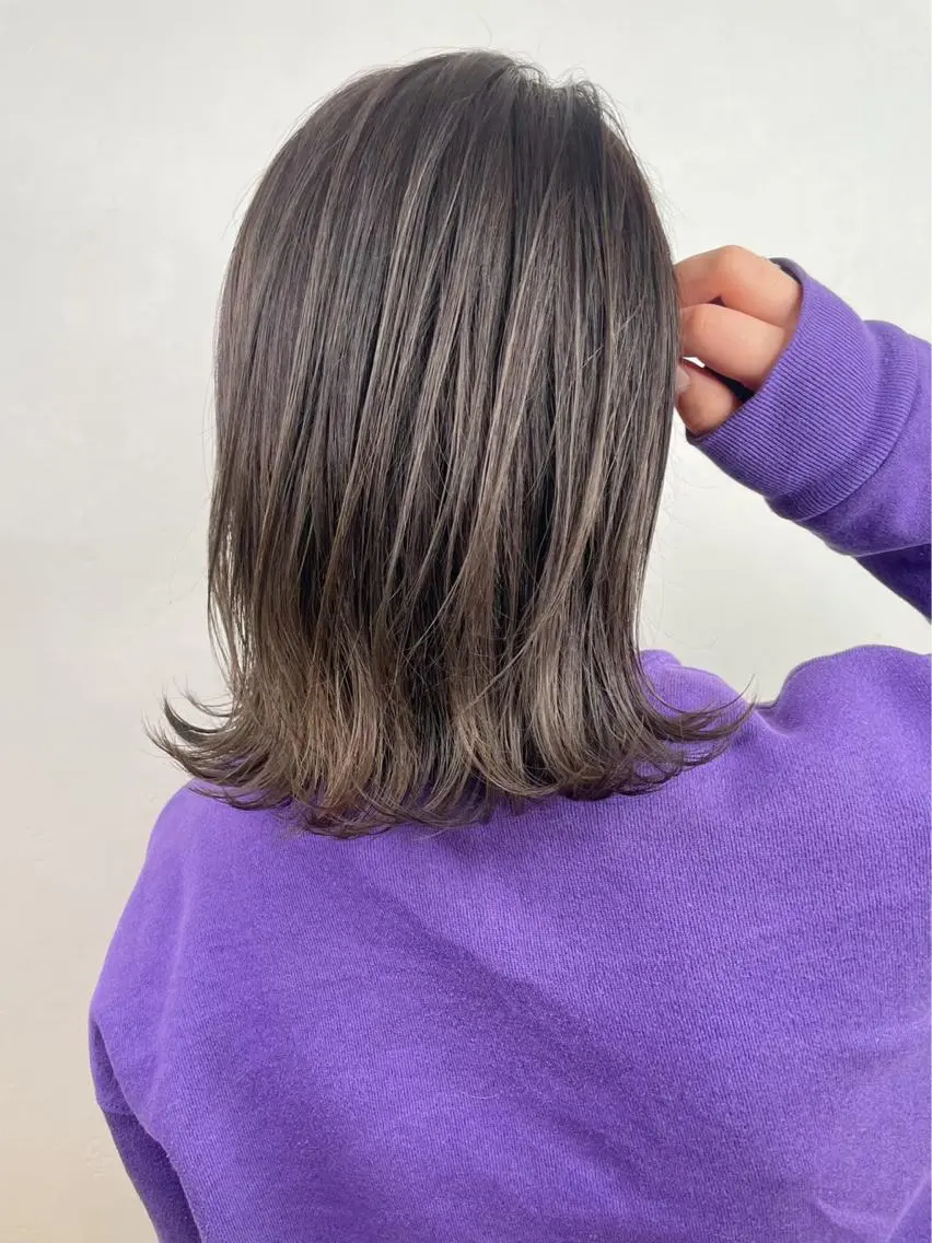 セミロング 🌈＿white 芦屋店🌈のヘアスタイル