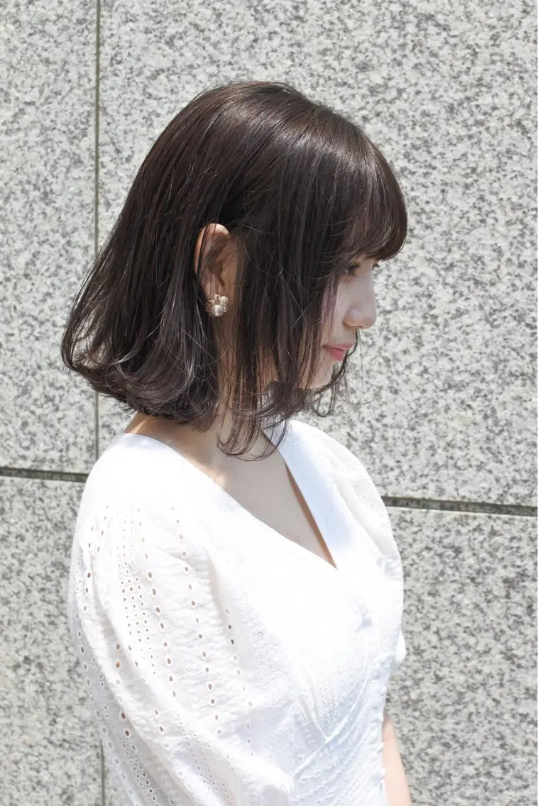 ミディアム 松田 光雄のヘアスタイル