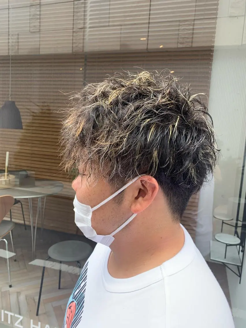 パーマ メンズ メンズメッシュ 美髪✖️似合わせ 🌻ヒトミのヘアスタイル