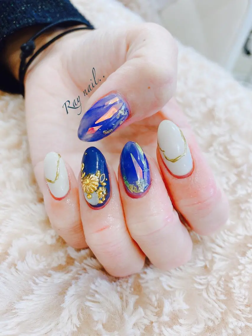 ネイル ハンドネイル フットネイル nailsalon ∞ ﾐｶﾅﾙ ∞のネイルデザイン