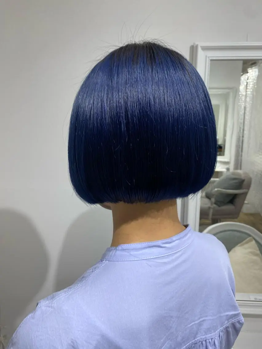 ショート カラー 韓国×髪質改善カラー 💎hinaのヘアスタイル