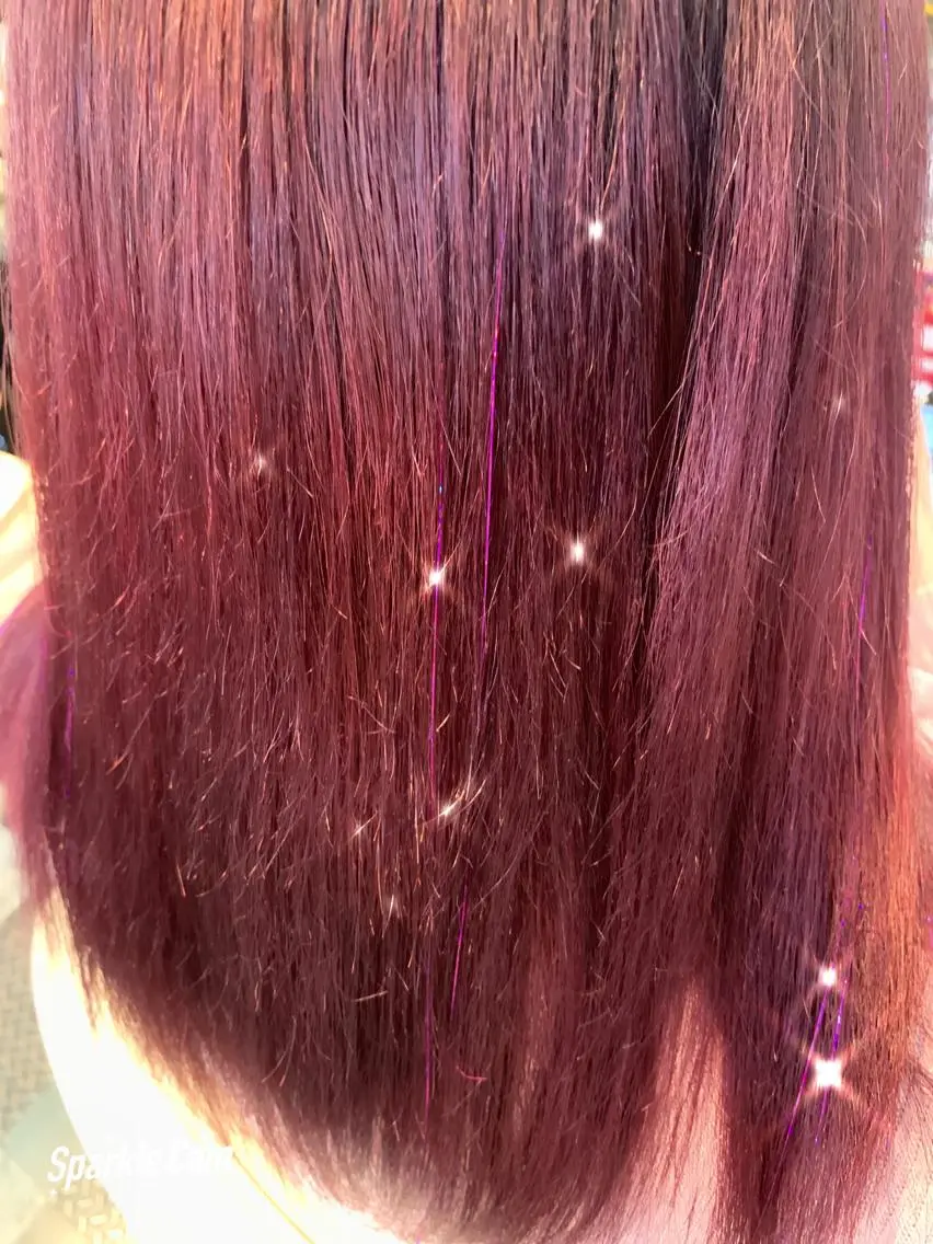 セミロング エクステ 🌈派手髪エクステ ブレイズ🌈ひろとのヘアスタイル