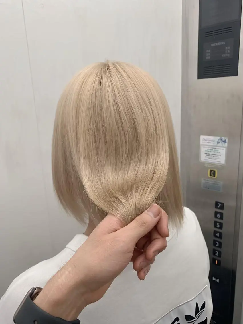 ロング 外国人風カラー ハイライト 髪質改善 似合わせカット トリートメント saho .のヘアスタイル