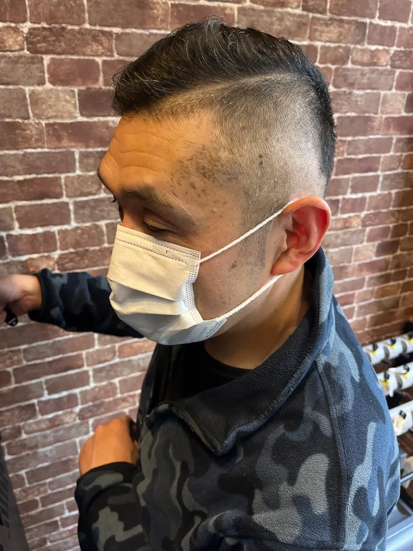 ショート カラー パーマ ヘアアレンジ メンズ キッズ ネイル マツエク・マツパ アイブロウ メンズブリーチ メンズハイライト メンズインナーカラー メンズ韓国風 ブリーチ 久木原 ゆりのヘアスタイル