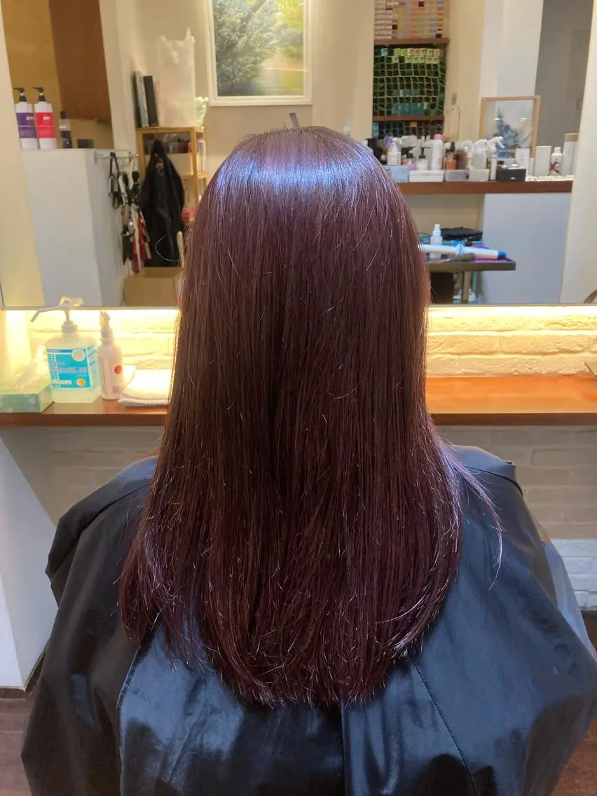 セミロング カラー カット トリートメント CoCooN Hiromiのヘアスタイル
