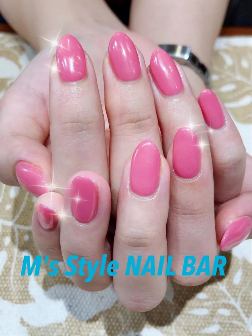 ネイル ワンカラーネイル M's Style NAIL BARのネイルデザイン