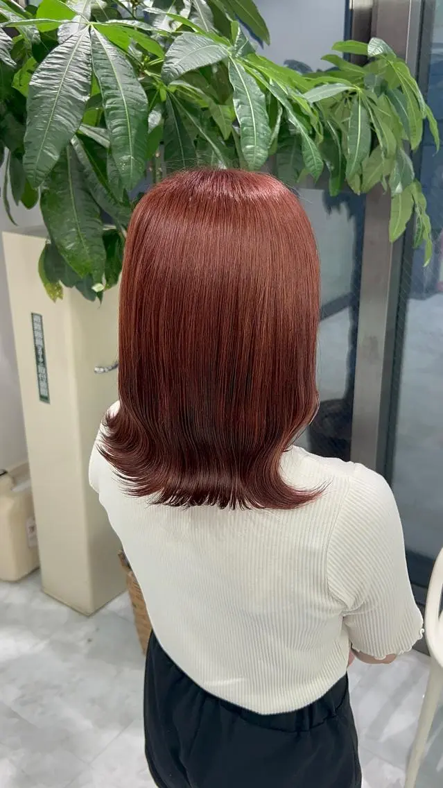 ミディアム カラー ヘアアレンジ ヘアカラー ブリーチなしの達人 🌈KAITOのヘアスタイル
