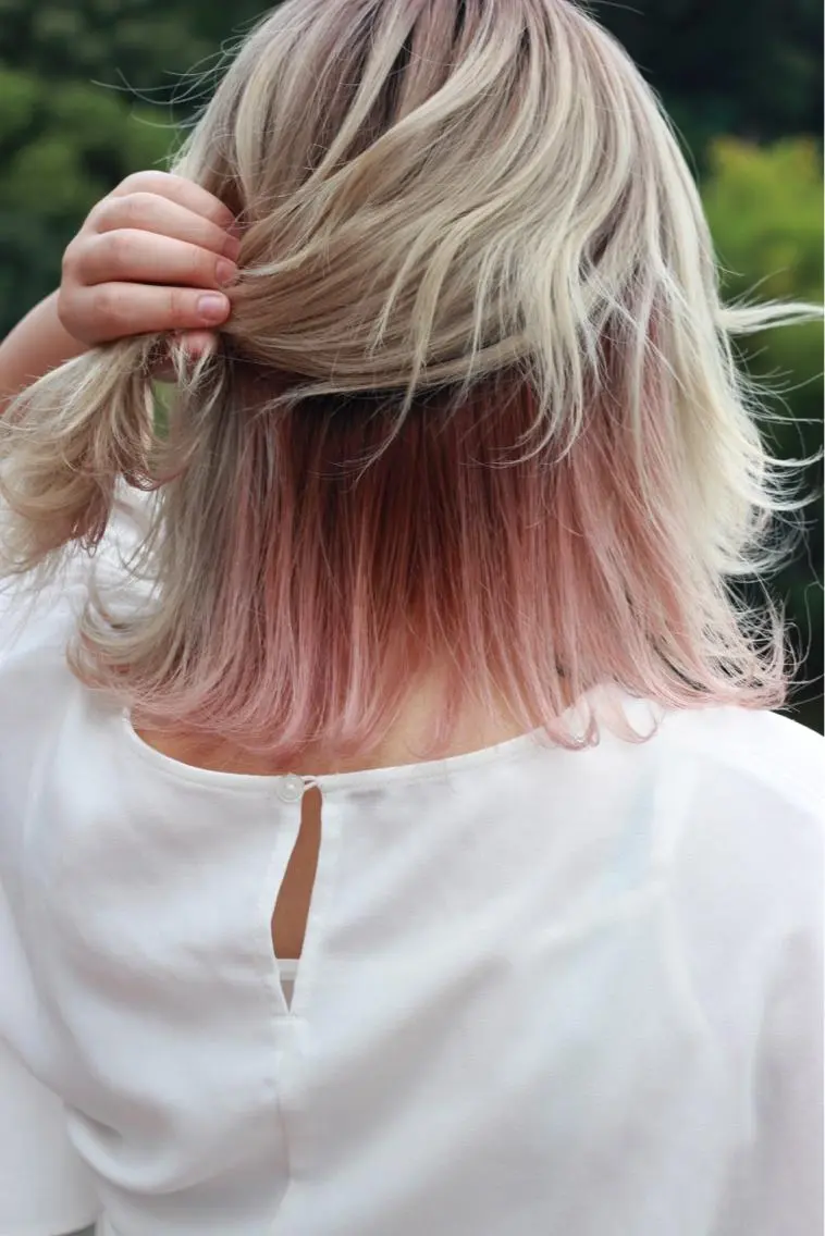 ミディアム カラー インナーカラー ヘアカラー Viage （ビアージュ）のヘアスタイル