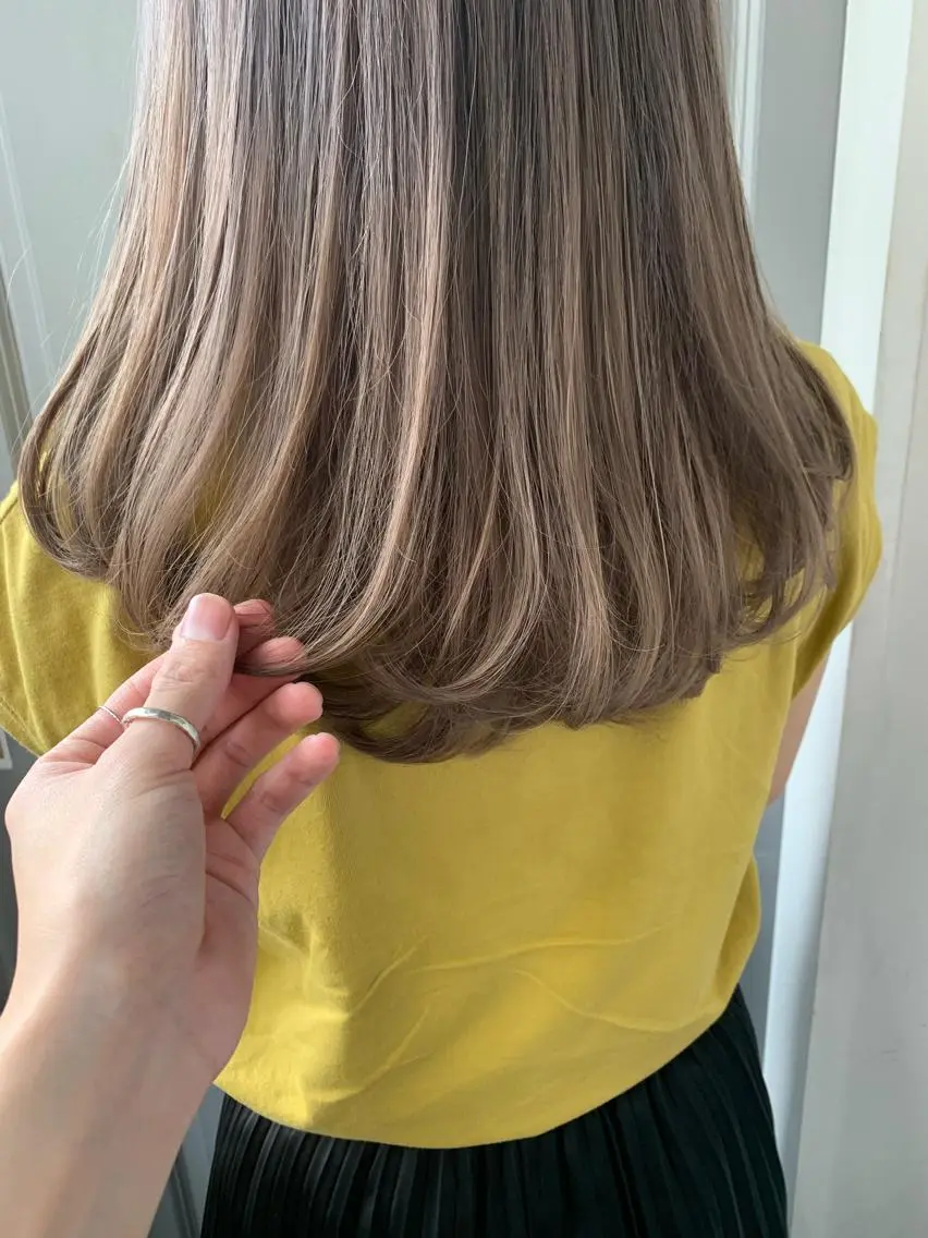 ミディアム 古賀 侑磨のヘアスタイル