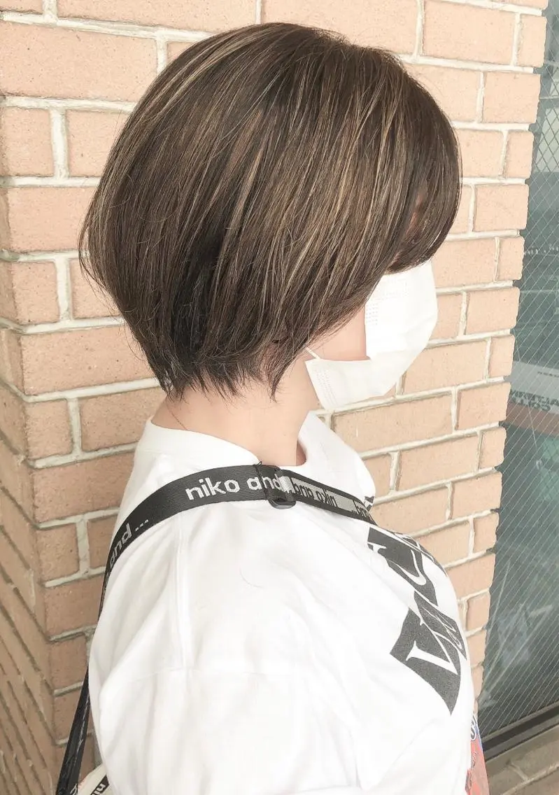 ショート 北條 優輝のヘアスタイル