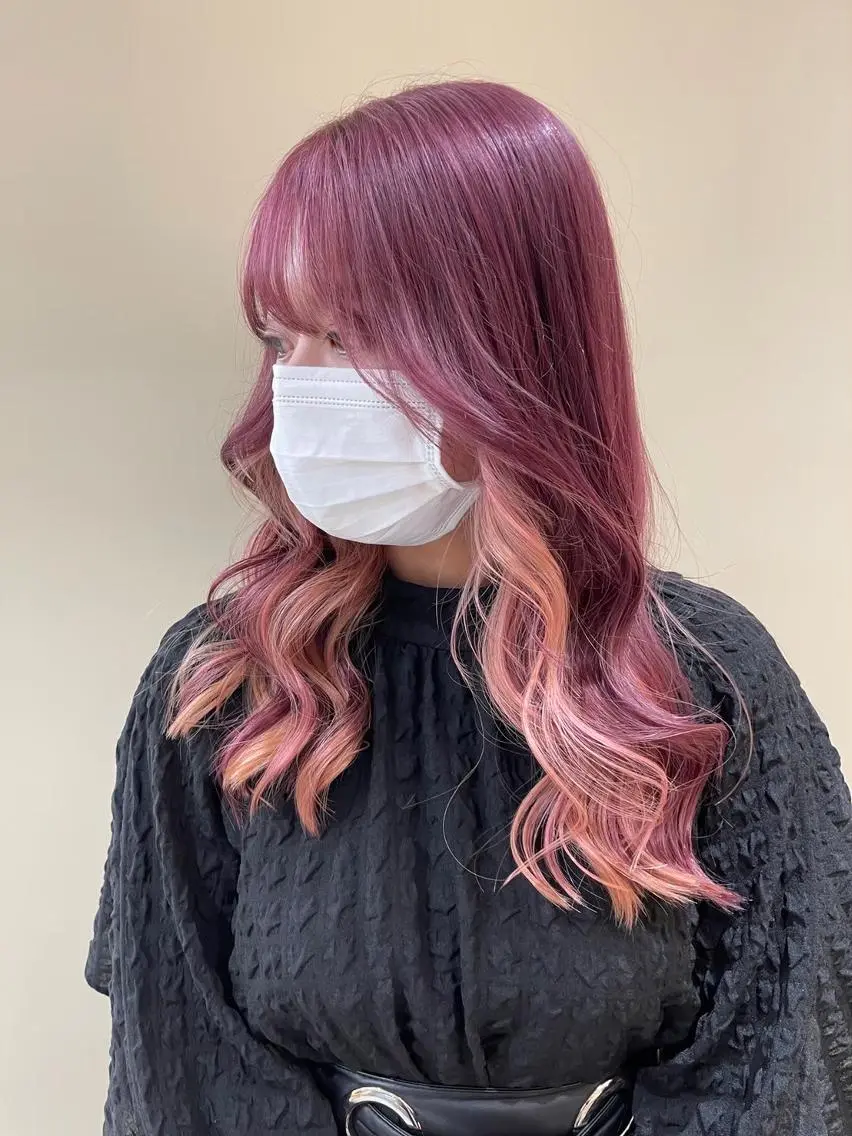 ミディアム メンズ ヘアカラー 縮毛矯正✨️髪質改善 ✨️メンズ/安藤結希のヘアスタイル