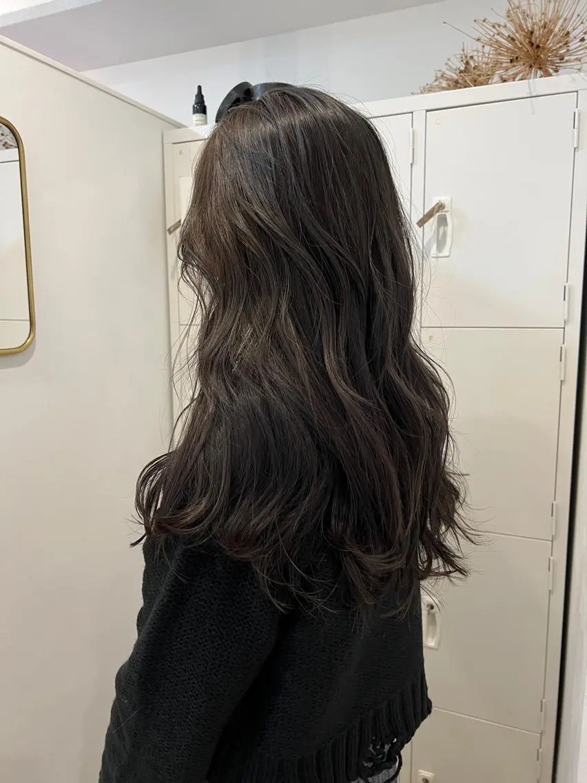 セミロング カラー kakeru/ ミディアムレイヤーのヘアスタイル