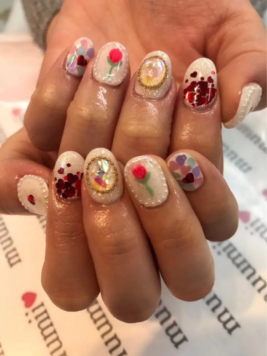 ネイル 東十条muumii ネイルまつ毛のネイルデザイン