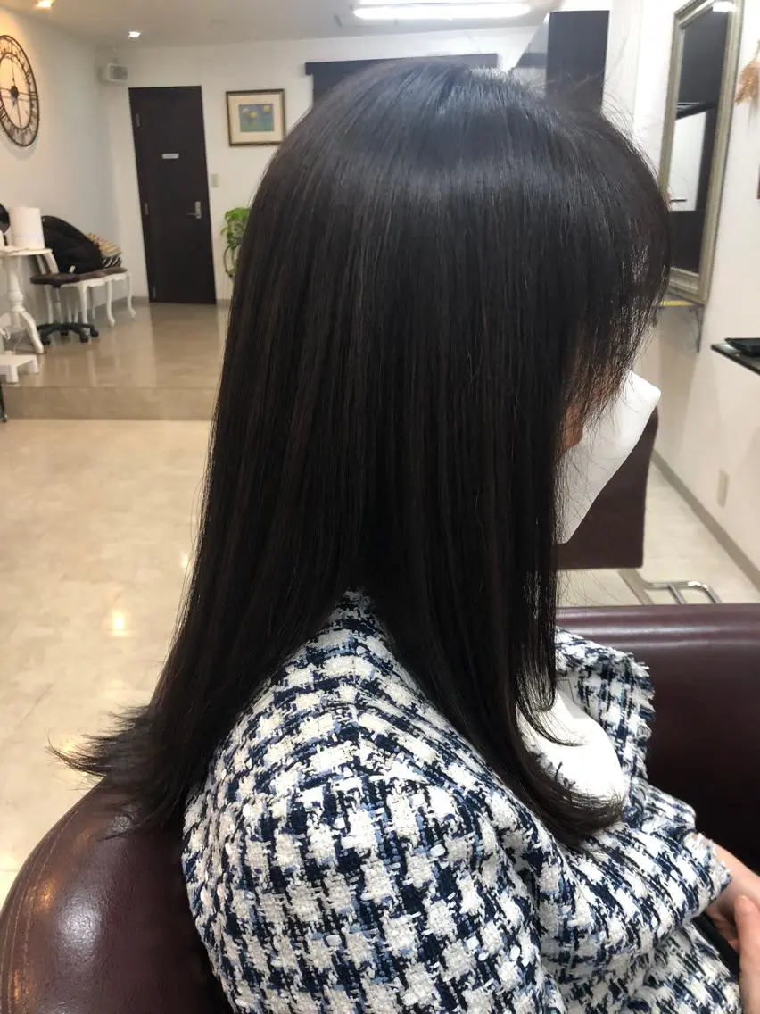 ロング 後藤 みなものヘアスタイル
