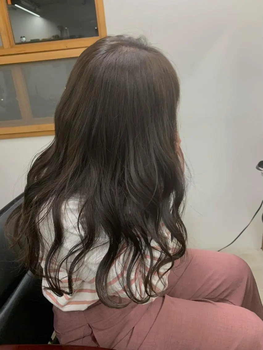 ロング Ririkoボブ 透明感カラー🤍のヘアスタイル
