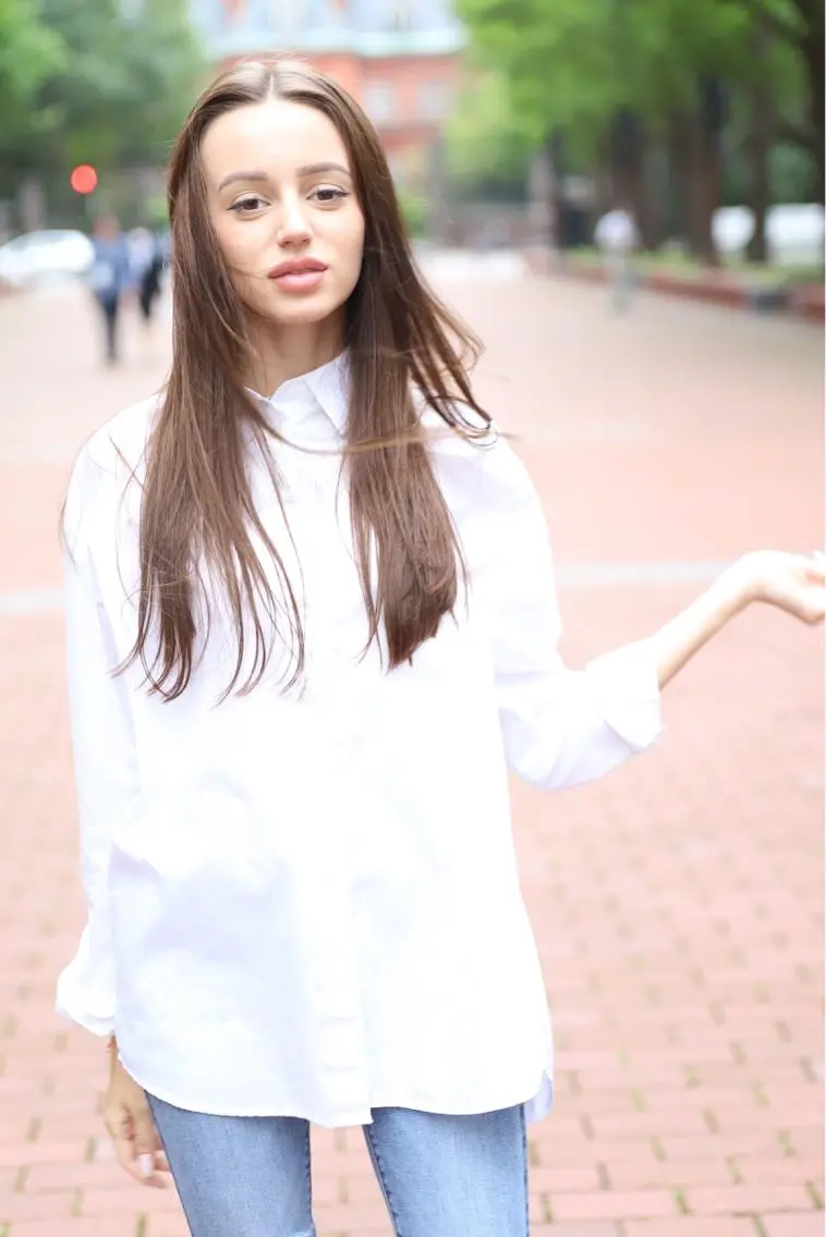 セミロング 髪質改善酸性縮毛矯正 酸性ストレート◎鈴木のヘアスタイル