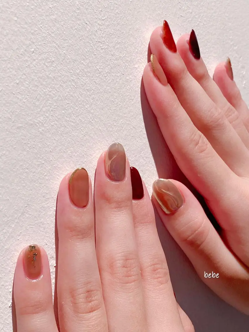 ネイル ニュアンスネイル ハンドネイル Ann nailのネイルデザイン