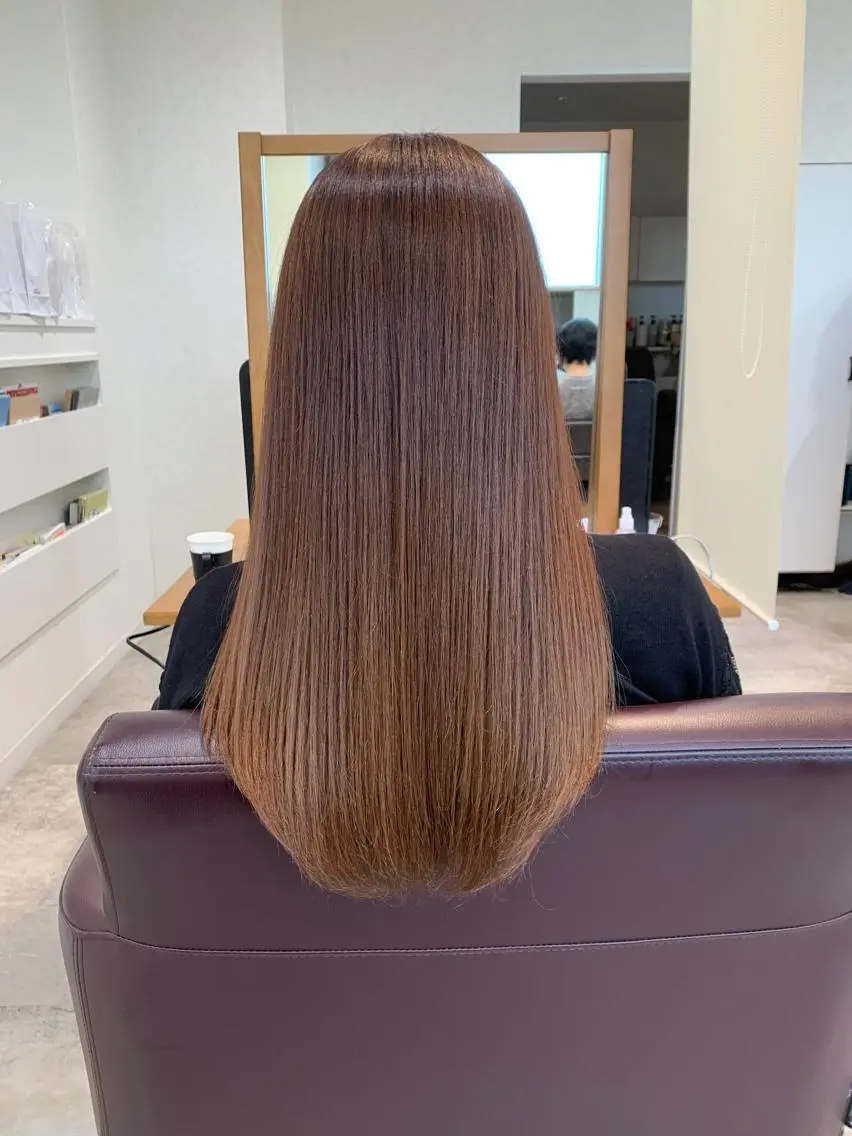 ロング カラー HAREru. モデル募集【戸塚】のヘアスタイル