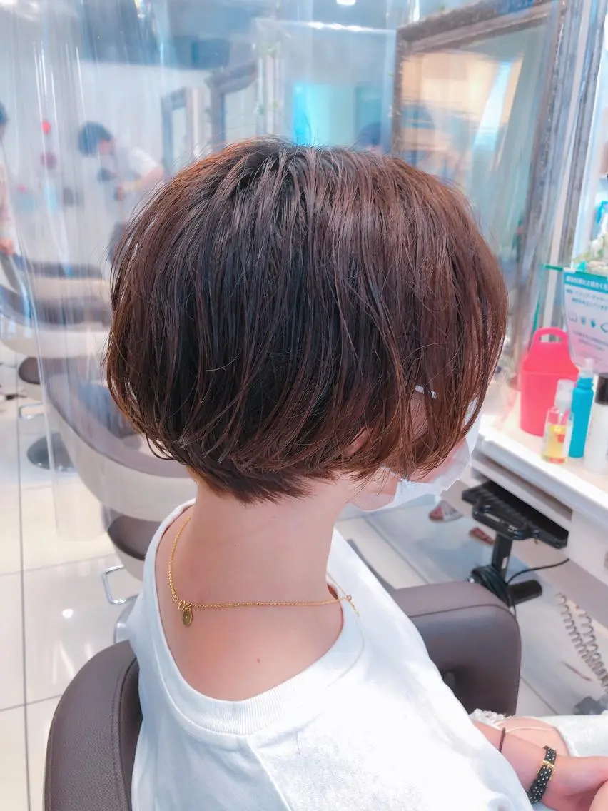 ショート ショートヘア 炭木 一也のヘアスタイル
