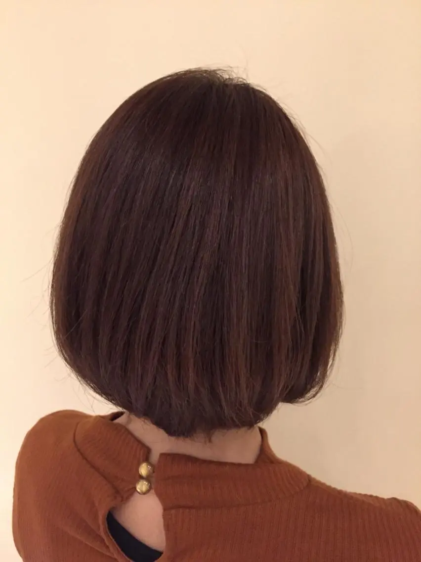 ショート カラー いしだ みさきのヘアスタイル