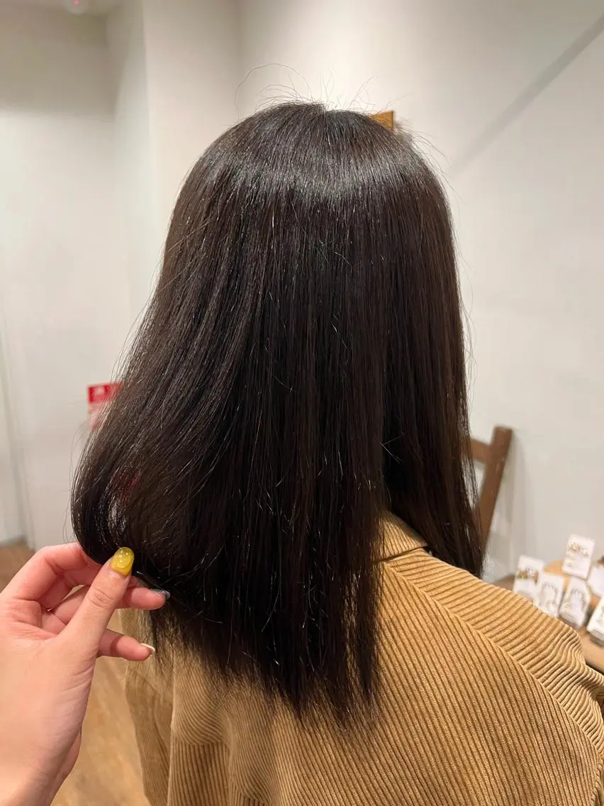 ミディアム ヘアカラー AmiLi HONOKAのヘアスタイル