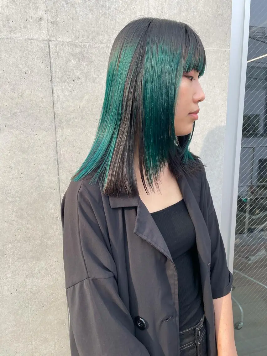 ミディアム カラー ハイトーンカラー 似合わせカット カット ヘアカラー トリートメント ヘアセット センスをお届けします 大谷将生infpのヘアスタイル