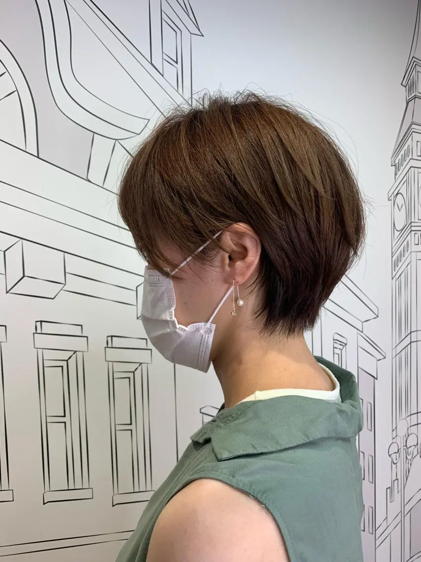 ショート 坪井 彰吾のヘアスタイル