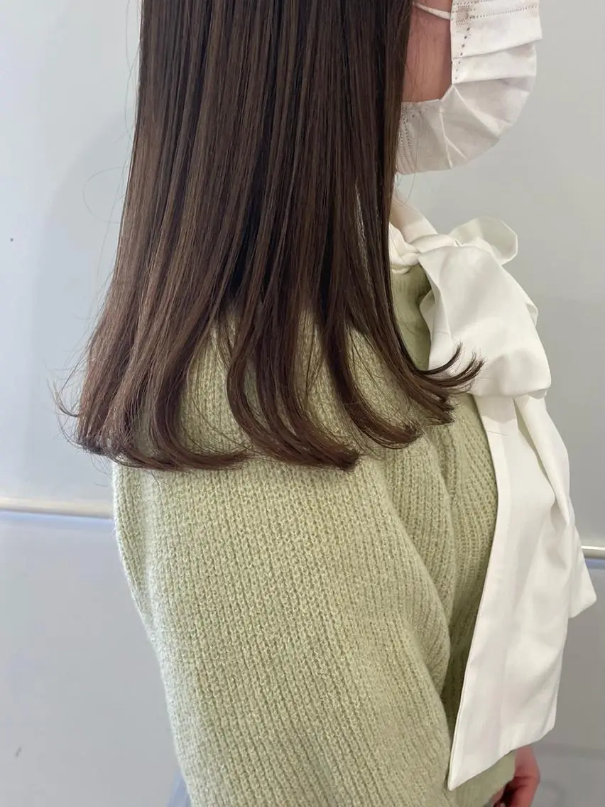 ミディアム GOODDAY ヘアサロンのヘアスタイル