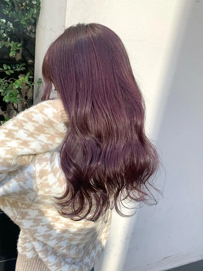 セミロング カラー カット ヘアカラー トリートメント 矢野 晃平のヘアスタイル