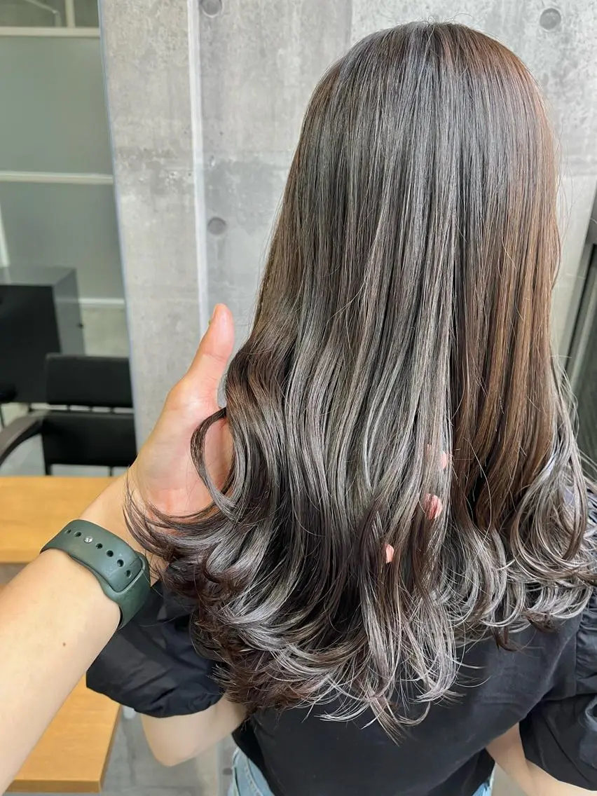 セミロング カラー パーマ ヘアアレンジ カット ヘアカラー トリートメント タケダケイ /ショート/ボブのヘアスタイル