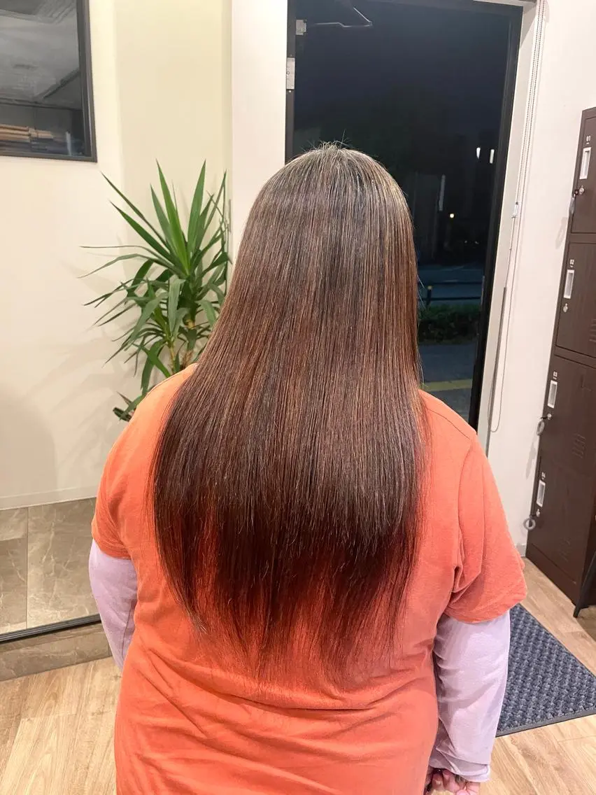 ロング 安倍 辰哉のヘアスタイル
