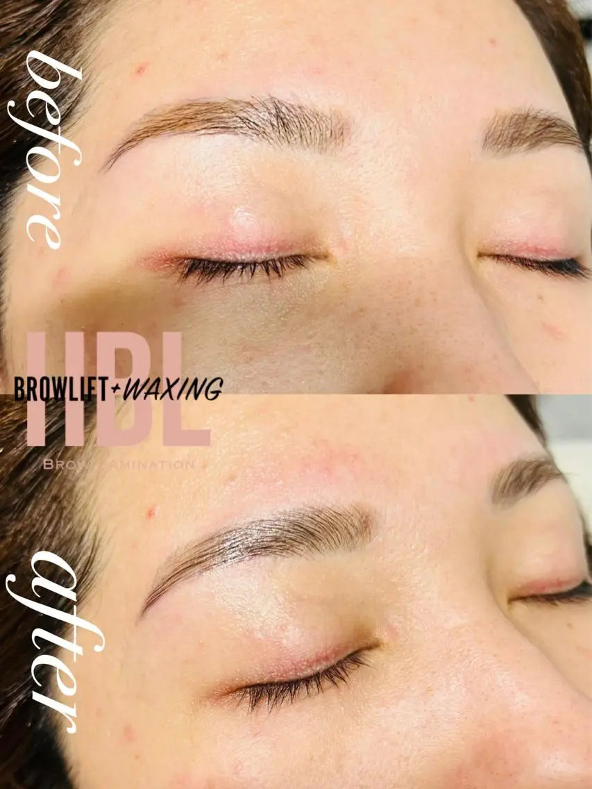 アイブロウ 眉カラー ハリウッドブロウリフト 眉毛ワックス脱毛 ワックス脱毛 その他(アイブロウ) eyelash presh yukaのマツエク・マツパデザイン