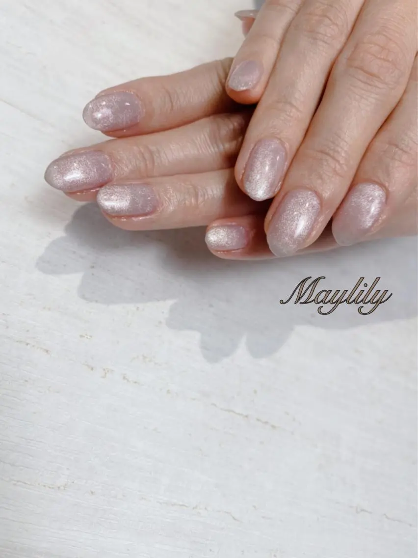ネイル マグネットネイル ハンドネイル Nail salon Maylilyのネイルデザイン