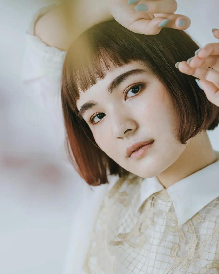 カラー ヘアカラー ツヤ・透明感カラー 🫧緑区/万葉のヘアスタイル