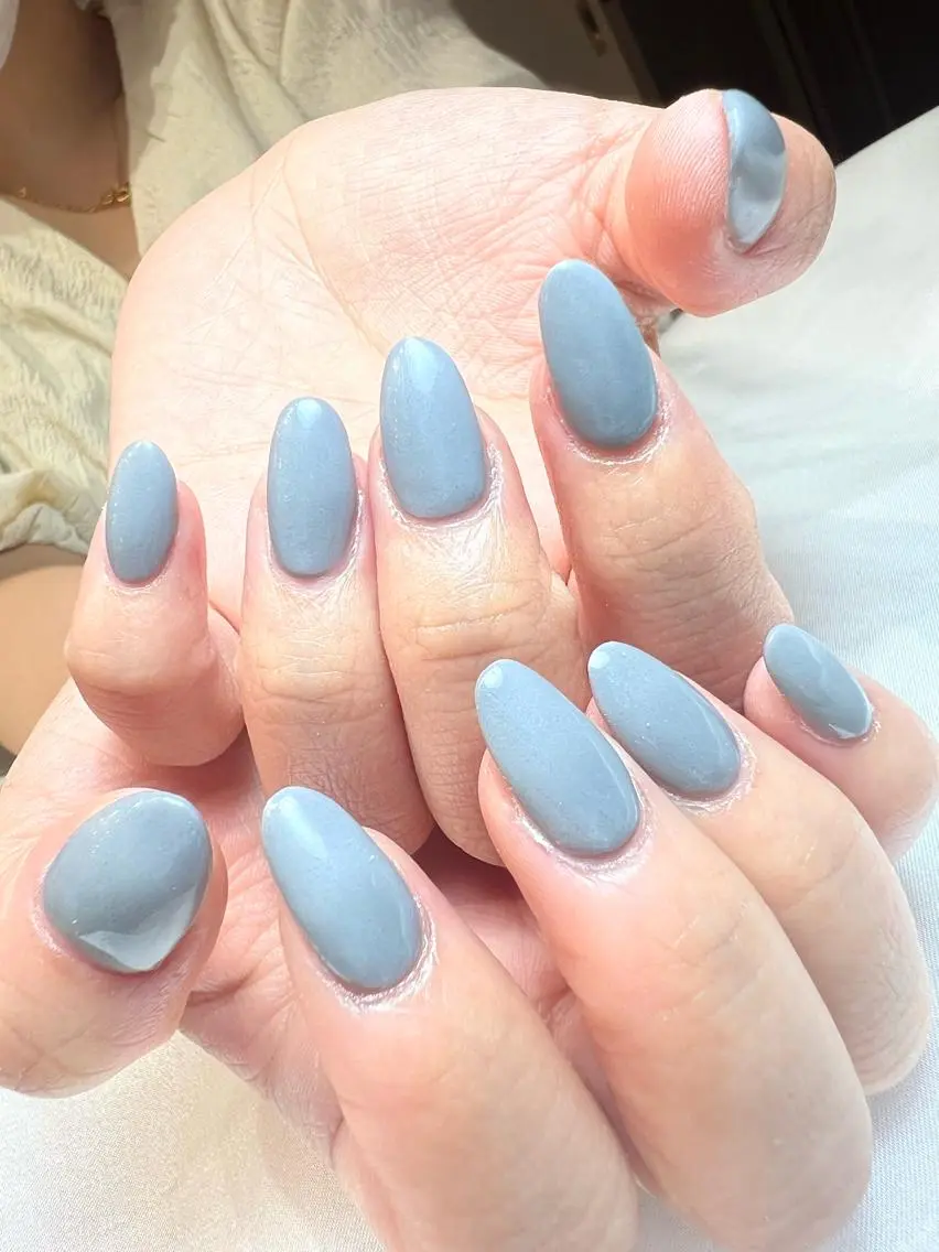 ネイル ワンカラーネイル シンプルネイル bijou nailsのネイルデザイン