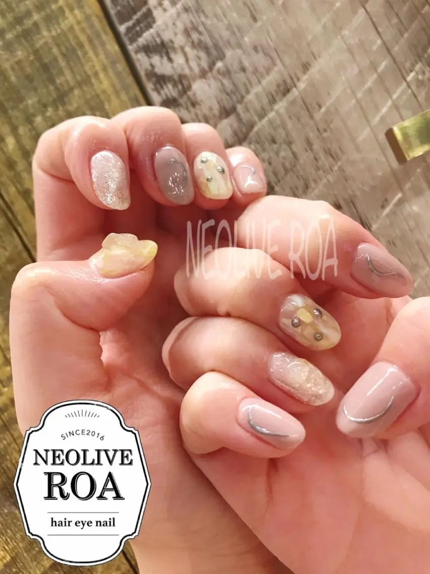 ネイル ニュアンスネイル Nail by selenのネイルデザイン