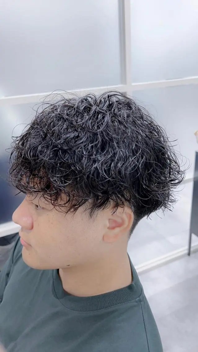 ショート パーマ カット パーマ newi ナカノのヘアスタイル