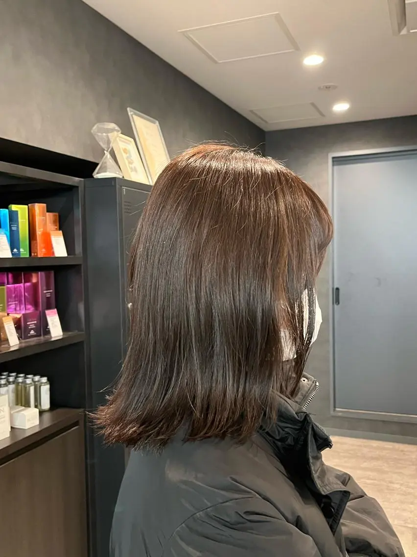 ミディアム カラー ボブ特化 ⭐️期間限定しゅうまのヘアスタイル