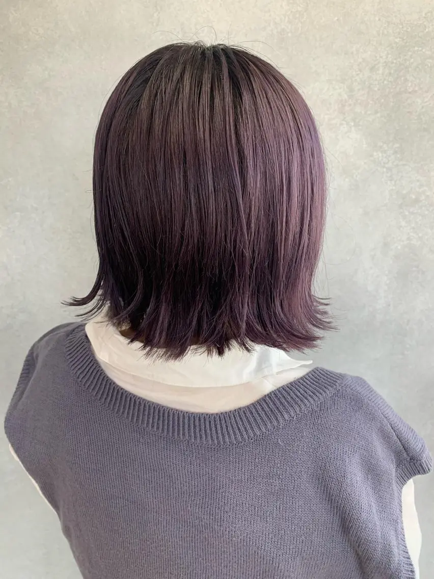 ミディアム 立野 希沙のヘアスタイル
