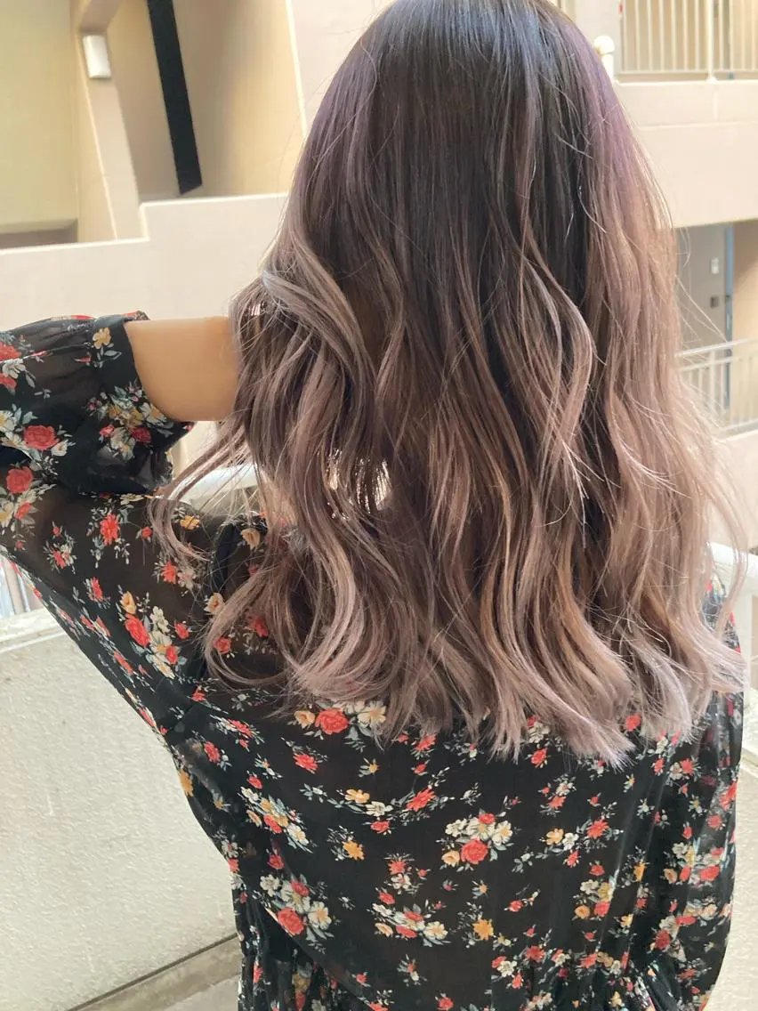 ミディアム カラー ヘアカラー トリートメント ブリーチカラー🌈 石垣翔太のヘアスタイル