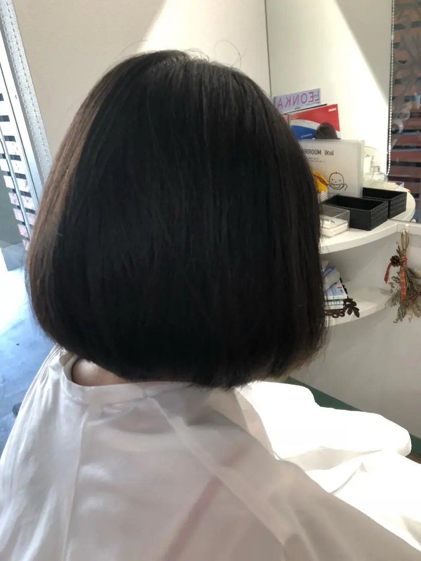 キッズ カット 石野 智華のヘアスタイル