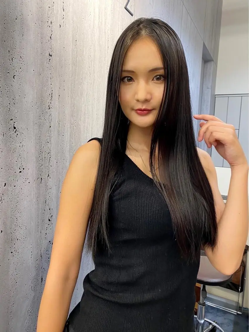 ロング ヘアアレンジ ロング カット トリートメント ✨似合わせカラー 阿部賢✨のヘアスタイル