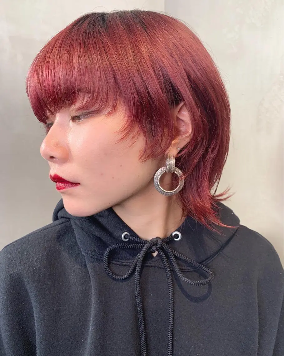 ショート カラー カット ヘアカラー トリートメント 優作 〜圧倒的信頼〜のヘアスタイル