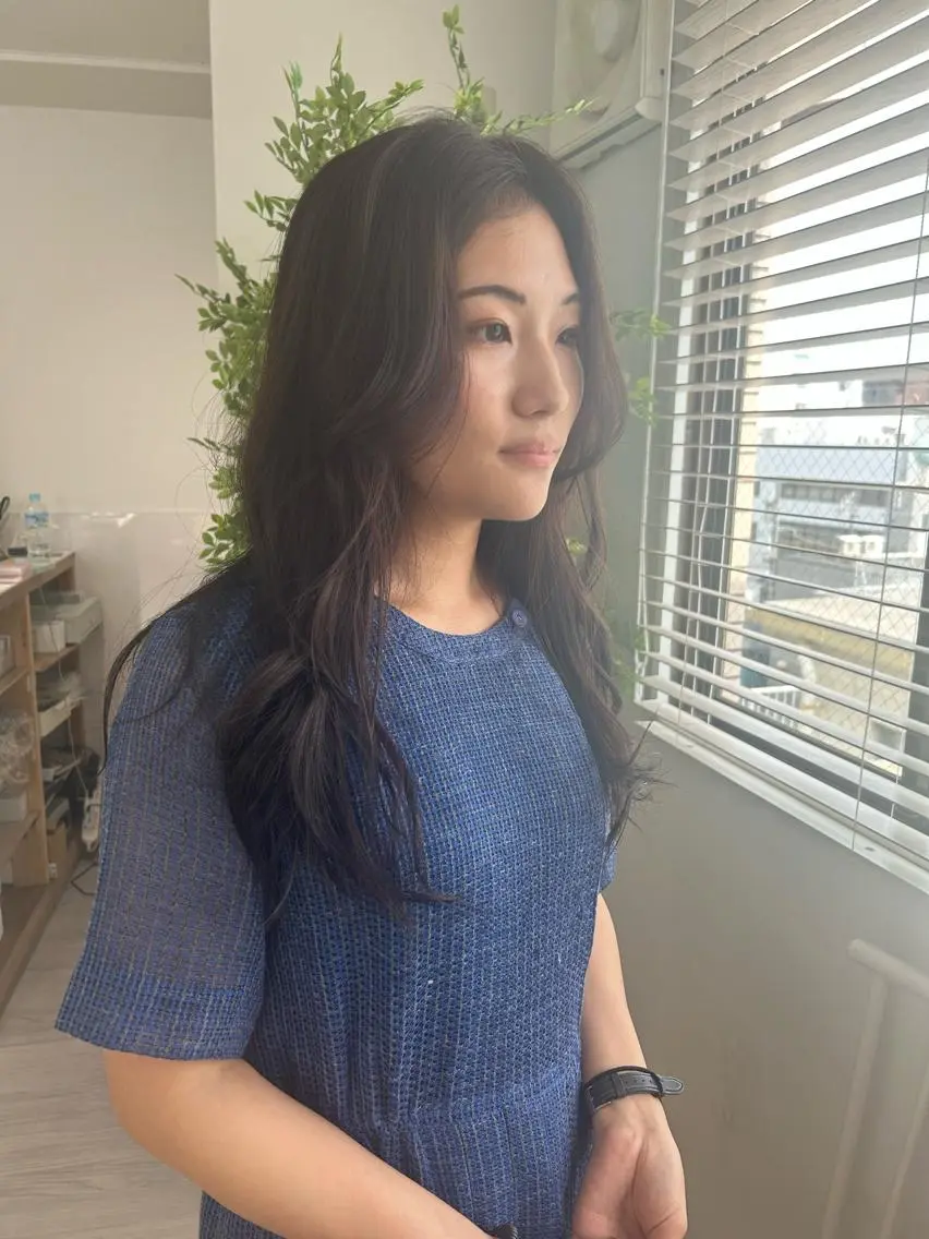 セミロング カラー 💙まこと💙艶 カラー(Rico)のヘアスタイル