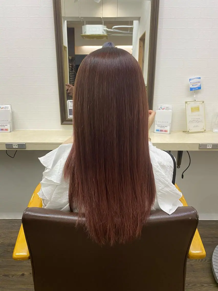 ロング カラー 🎀艶ブリーチカラー 🎀Fan.🎀秋山のヘアスタイル