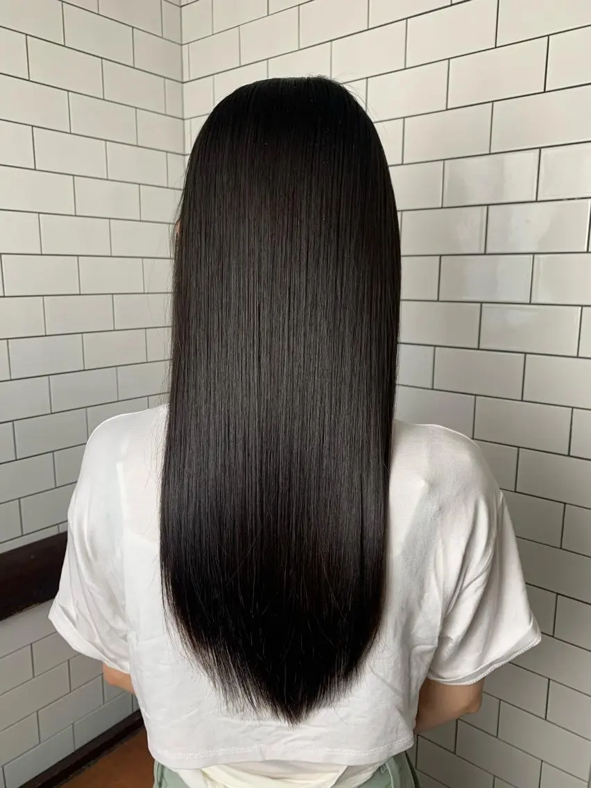 ロング ロング トリートメント 酸熱トリートメント カット トリートメント 妙見 知洋のヘアスタイル